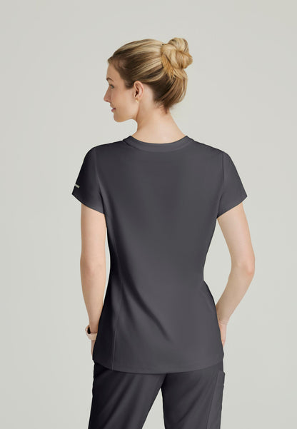 Coast Top - Pewter - Jen's Scrubs