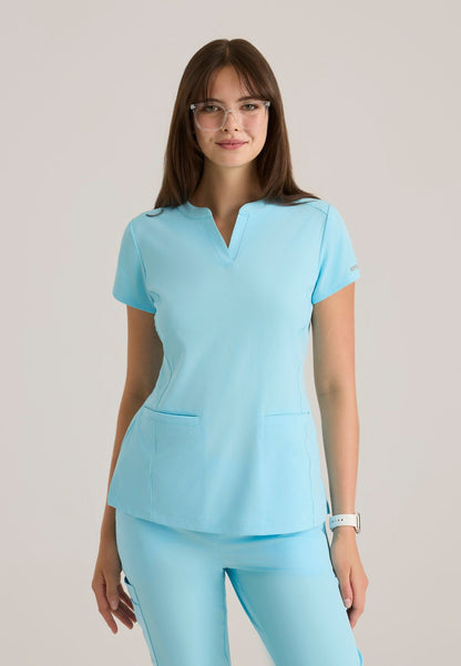 Coast Top - Poolside Blue - Jen's Scrubs