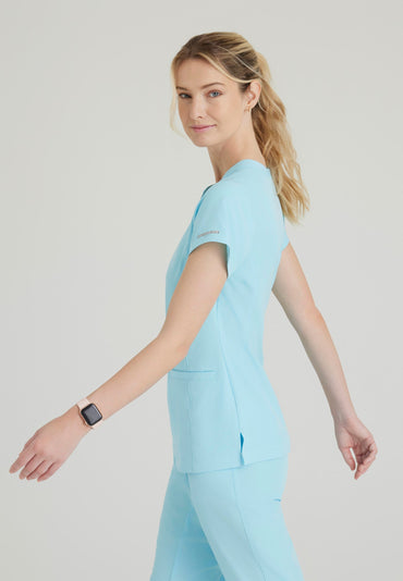Coast Top - Poolside Blue - Jen's Scrubs