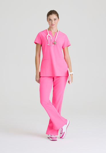 Coast Top - Passion Pink - Grey's Anatomy Scrubs