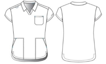 Honor Top - Pewter