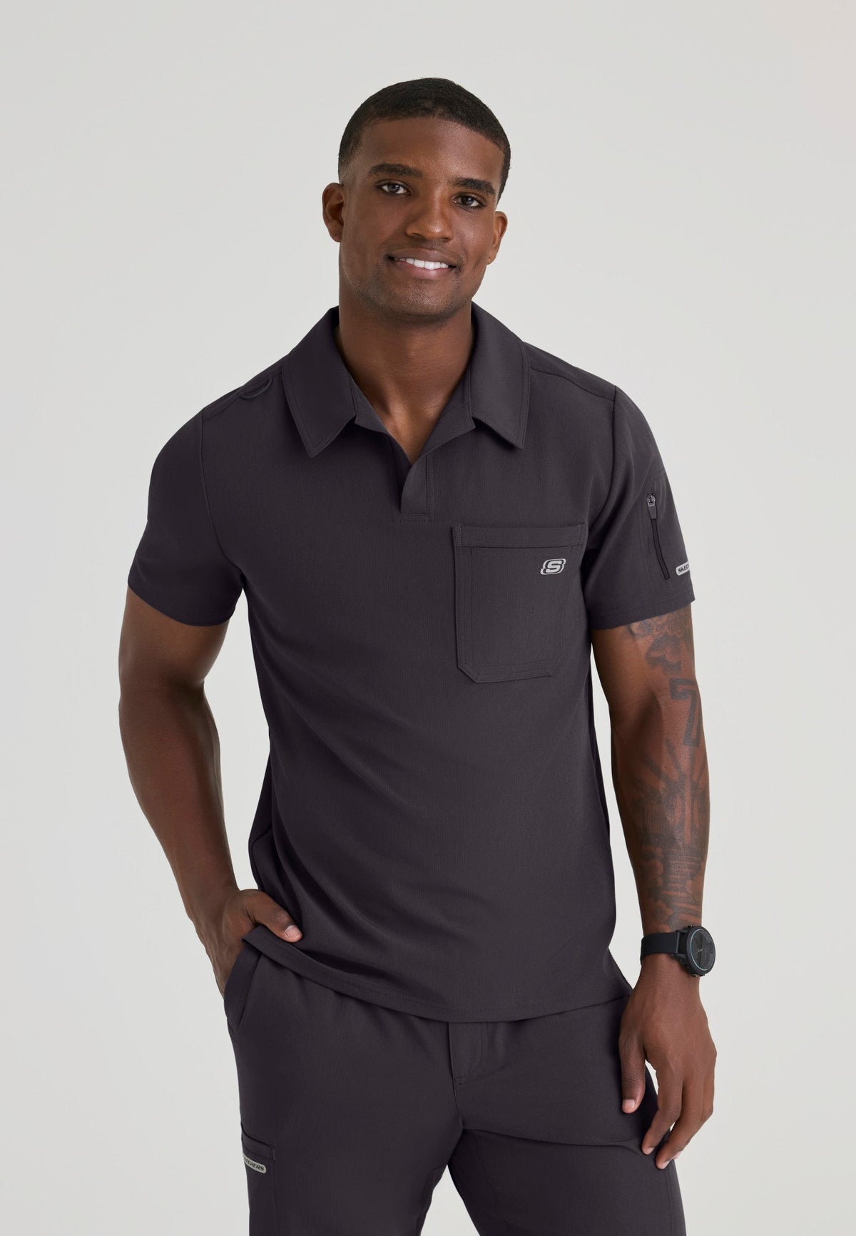 Merit Top - Pewter