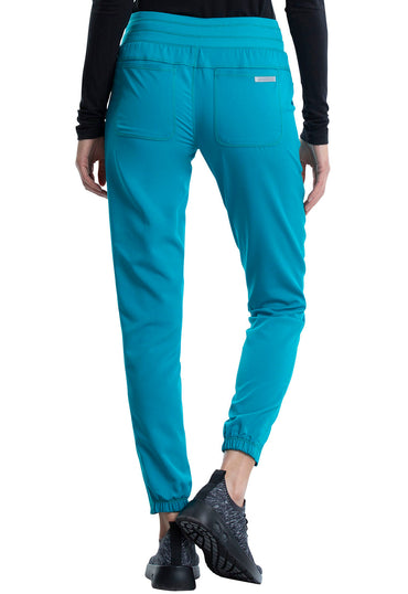 Women's Natural Rise Jogger - Teal Blue