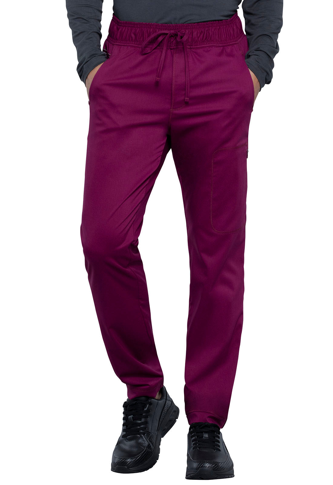 Men's Men's Natural Rise Jogger - Wine