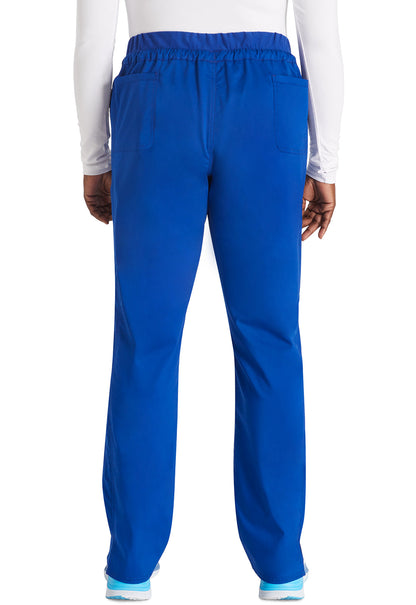 Women's Mid Rise Tapered Leg Drawstring Pant - Galaxy Blue