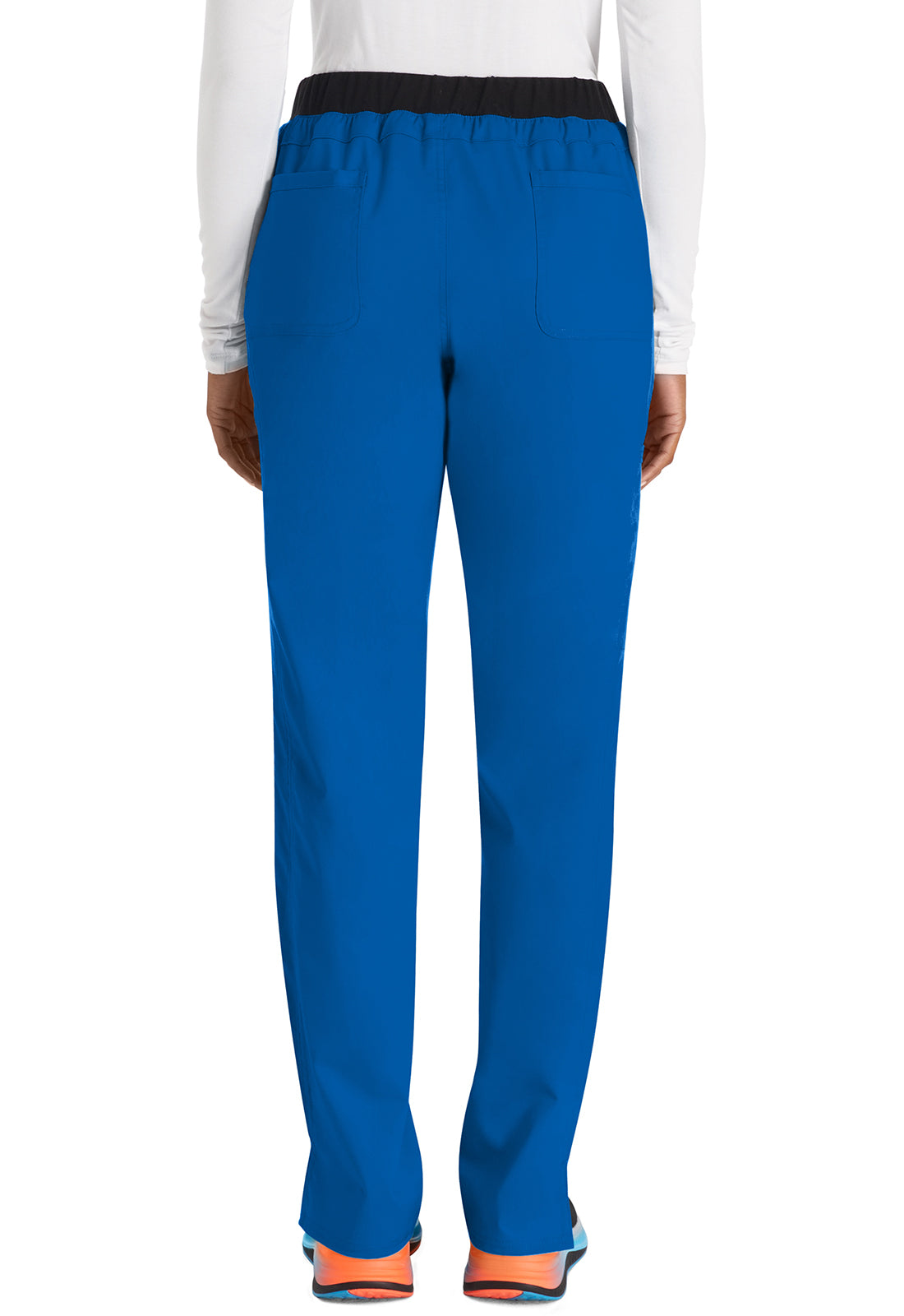 Women's Mid Rise Tapered Leg Drawstring Pant - Royal