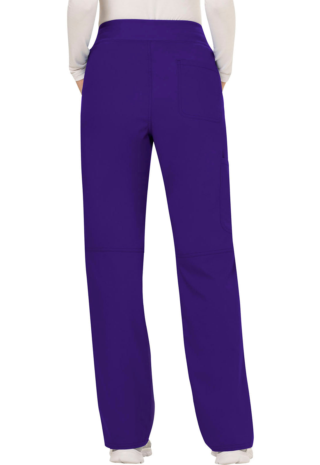 Women's Mid Rise Straight Leg Pull-on Pant - Grape