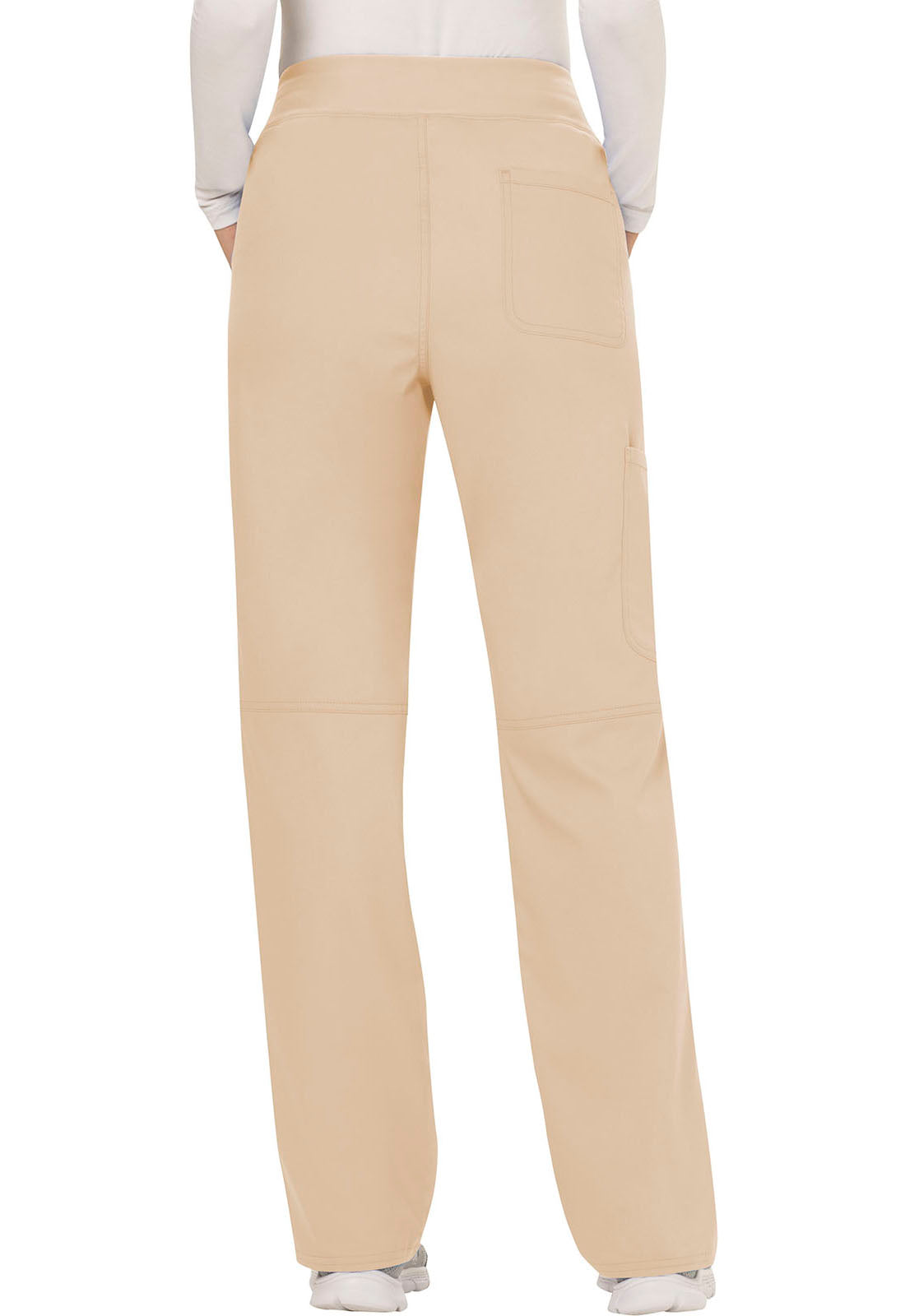 Women's Mid Rise Straight Leg Pull-on Pant - Khaki