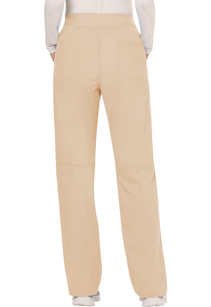 Women's Mid Rise Straight Leg Pull-on Pant - Khaki