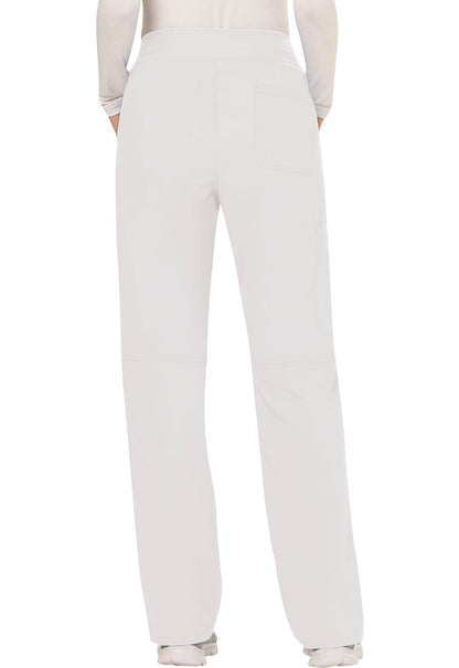Women's Mid Rise Straight Leg Pull-on Pant - White