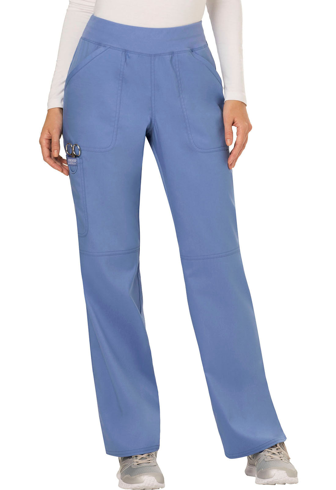 Women's Mid Rise Straight Leg Pull-on Pant - Ciel