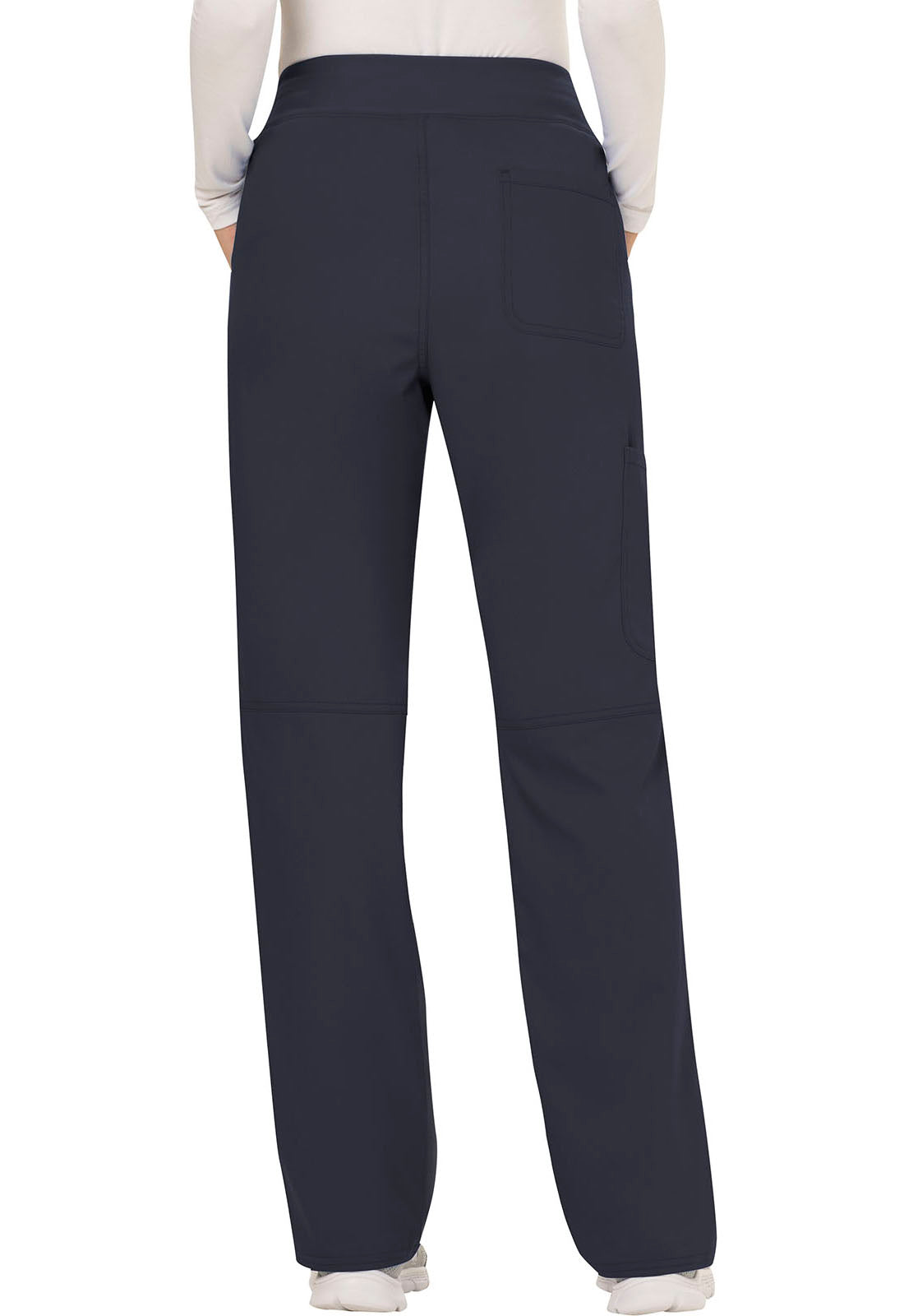 Women's Mid Rise Straight Leg Pull-on Pant - Pewter