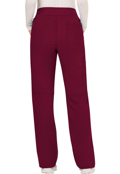 Women's Mid Rise Straight Leg Pull-on Pant - Wine