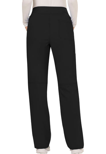 Women's Mid Rise Straight Leg Pull-on Pant - Black