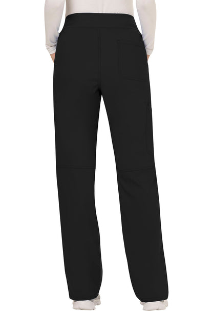 Women's Mid Rise Straight Leg Pull-on Pant - Black