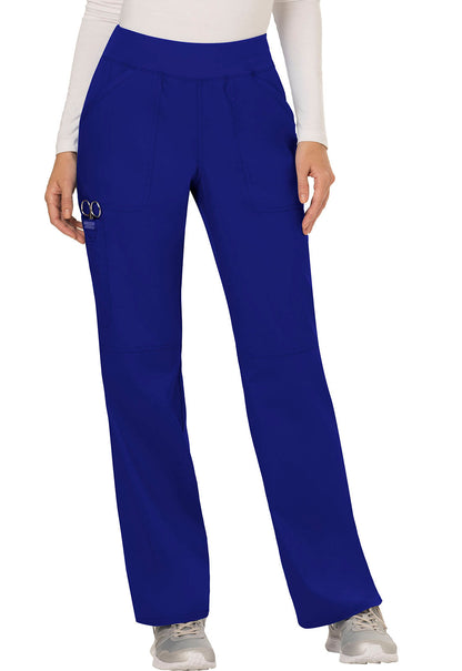 Women's Mid Rise Straight Leg Pull-on Pant - Galaxy Blue