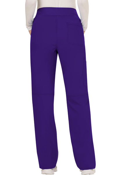 Women's Mid Rise Straight Leg Pull-on Pant - Grape