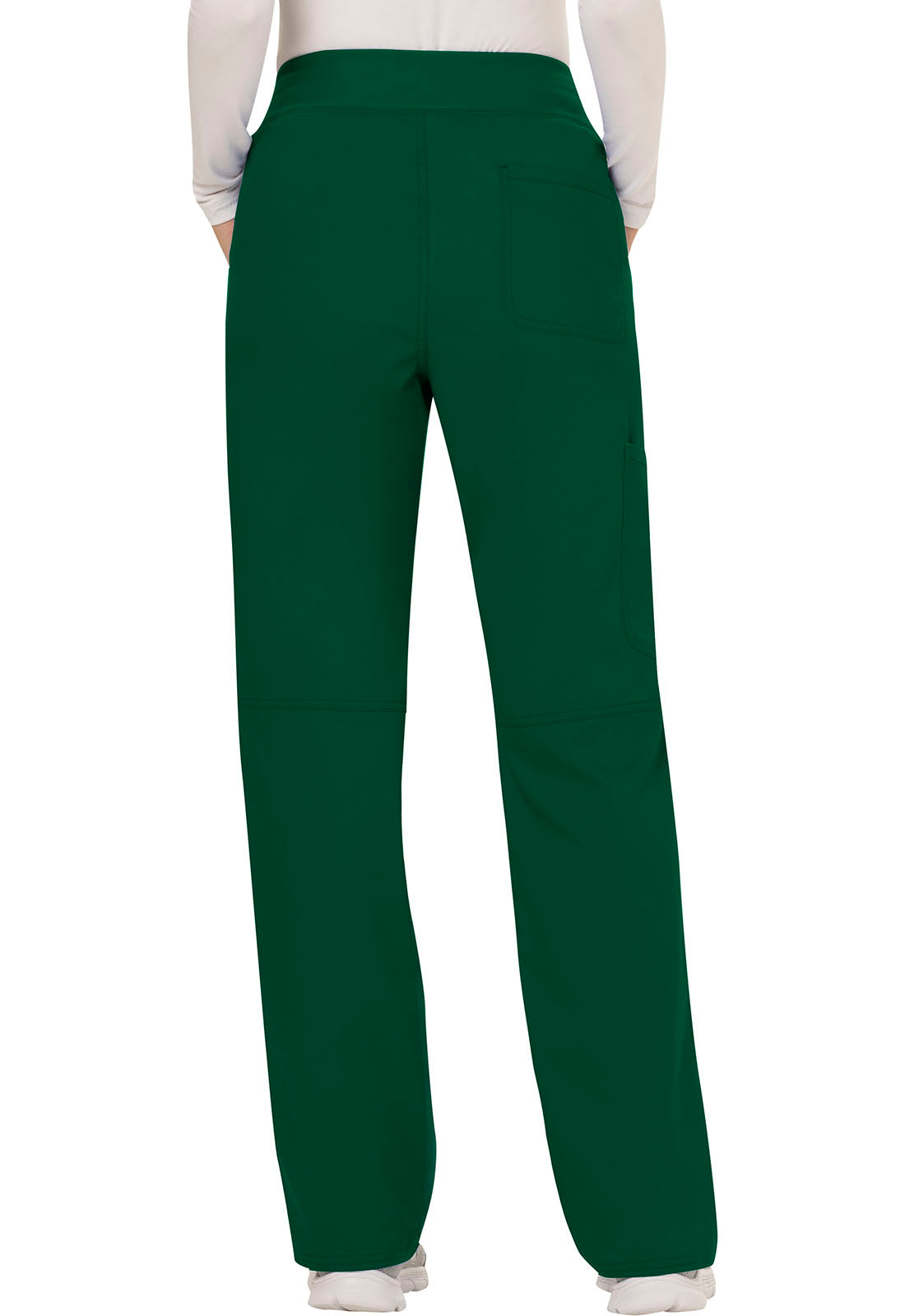 Women's Mid Rise Straight Leg Pull-on Pant - Hunter Green
