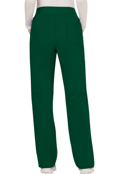 Women's Mid Rise Straight Leg Pull-on Pant - Hunter Green