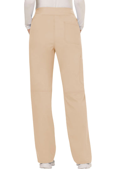 Women's Mid Rise Straight Leg Pull-on Pant - Khaki