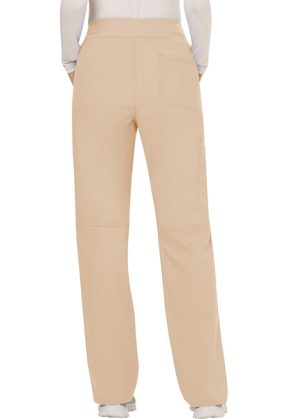 Women's Mid Rise Straight Leg Pull-on Pant - Khaki