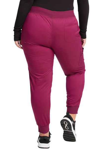 Women's Mid Rise Jogger - Wine
