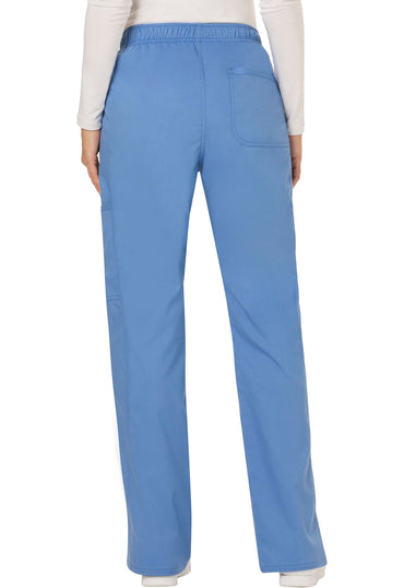 Women's Mid Rise Moderate Flare Drawstring Pant - Ciel