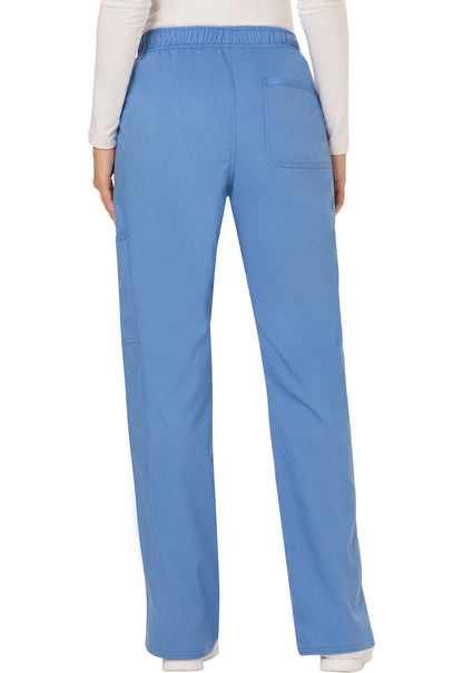 Women's Mid Rise Moderate Flare Drawstring Pant - Ciel