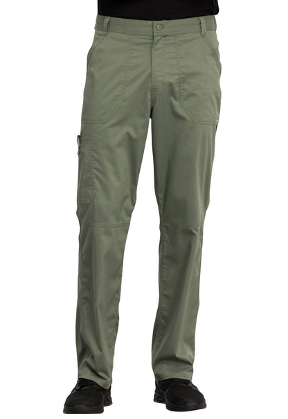 Men's Fly Front Pant - Olive