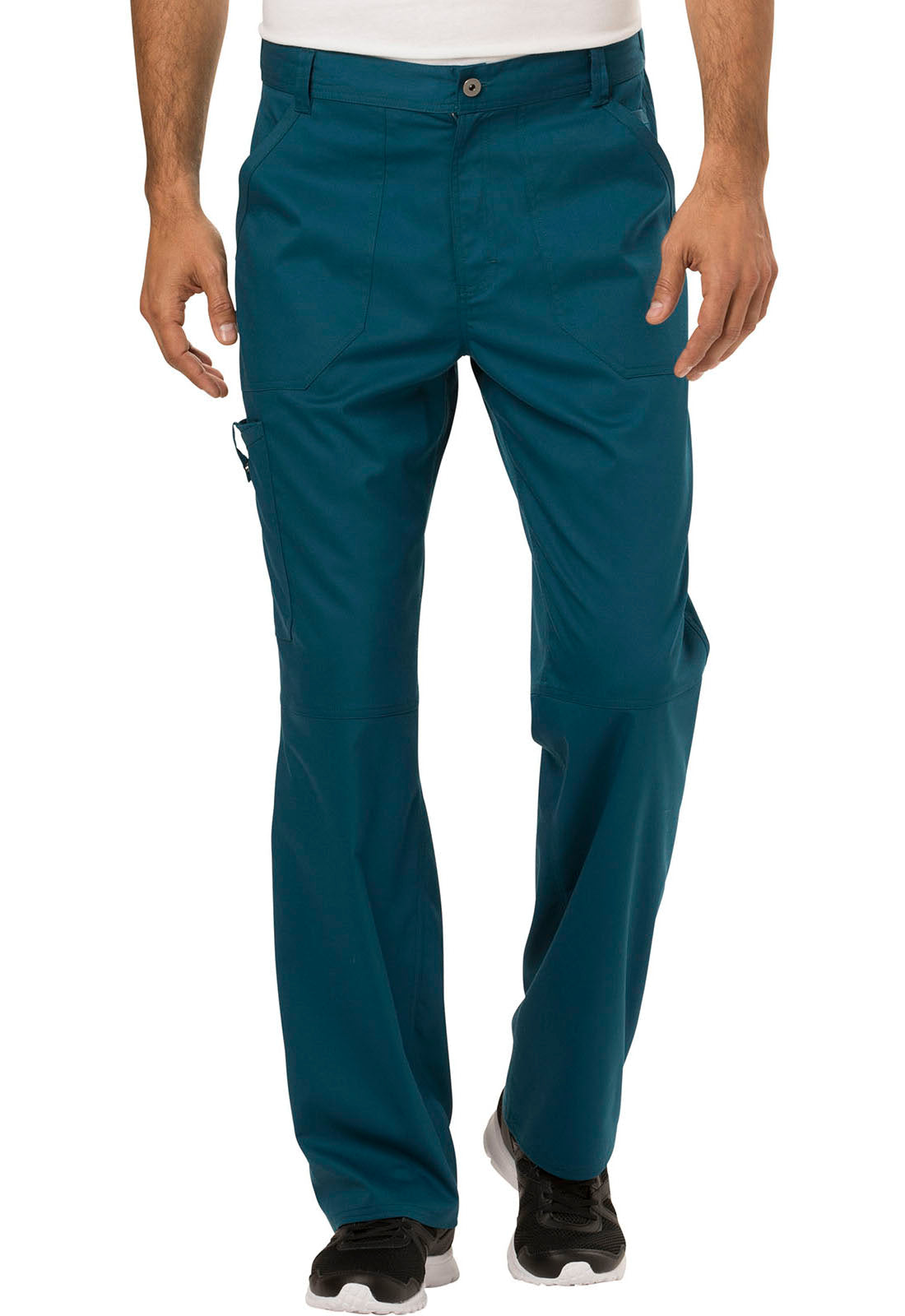 Men's Fly Front Pant - Caribbean Blue