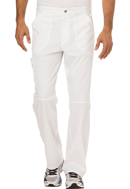 Men's Fly Front Pant - White