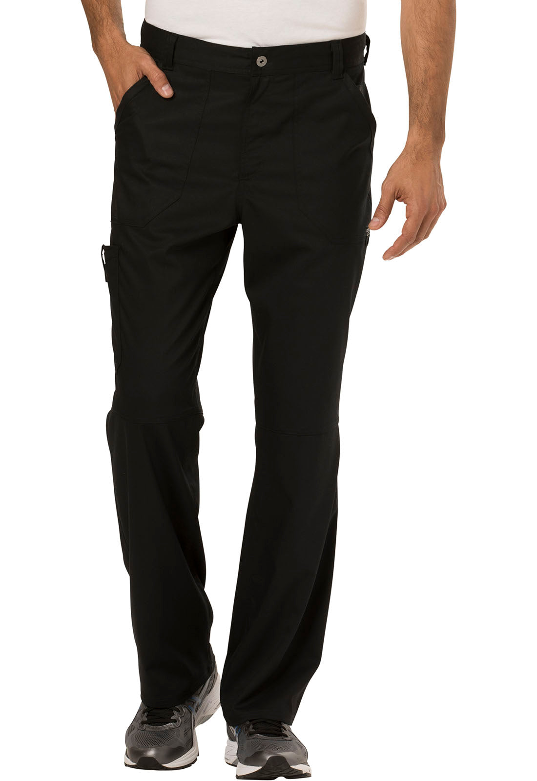 Men's Fly Front Pant - Black