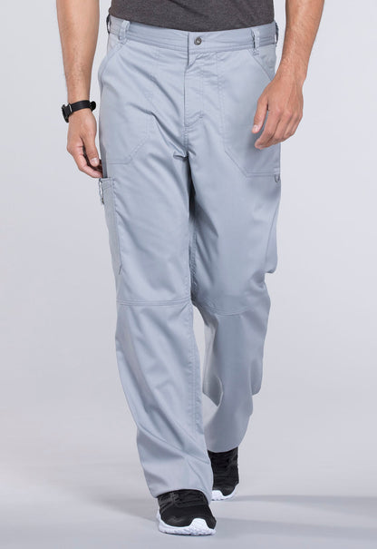 Men's Fly Front Pant - Grey