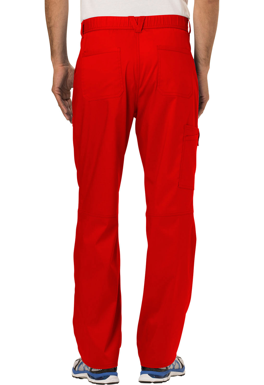Men's Fly Front Pant - Red