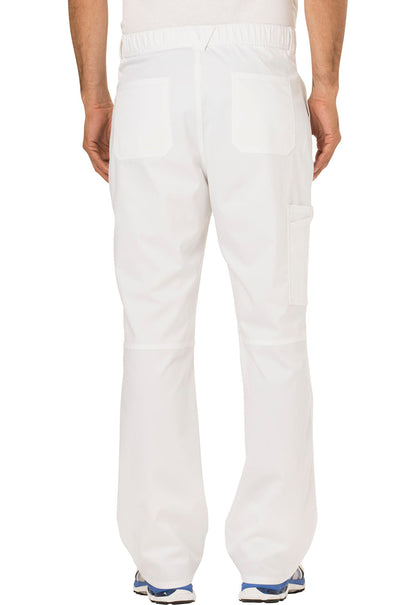 Men's Fly Front Pant - White