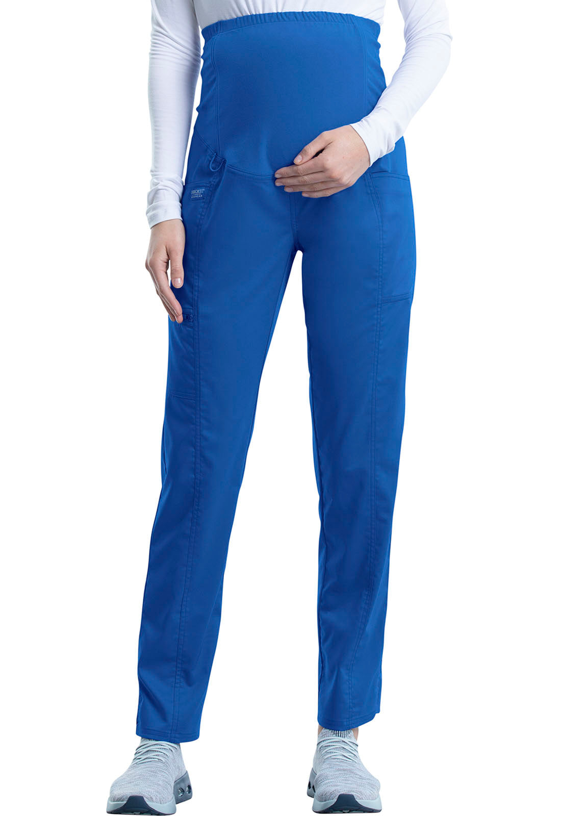 Women's Maternity Straight Leg Pant - Royal