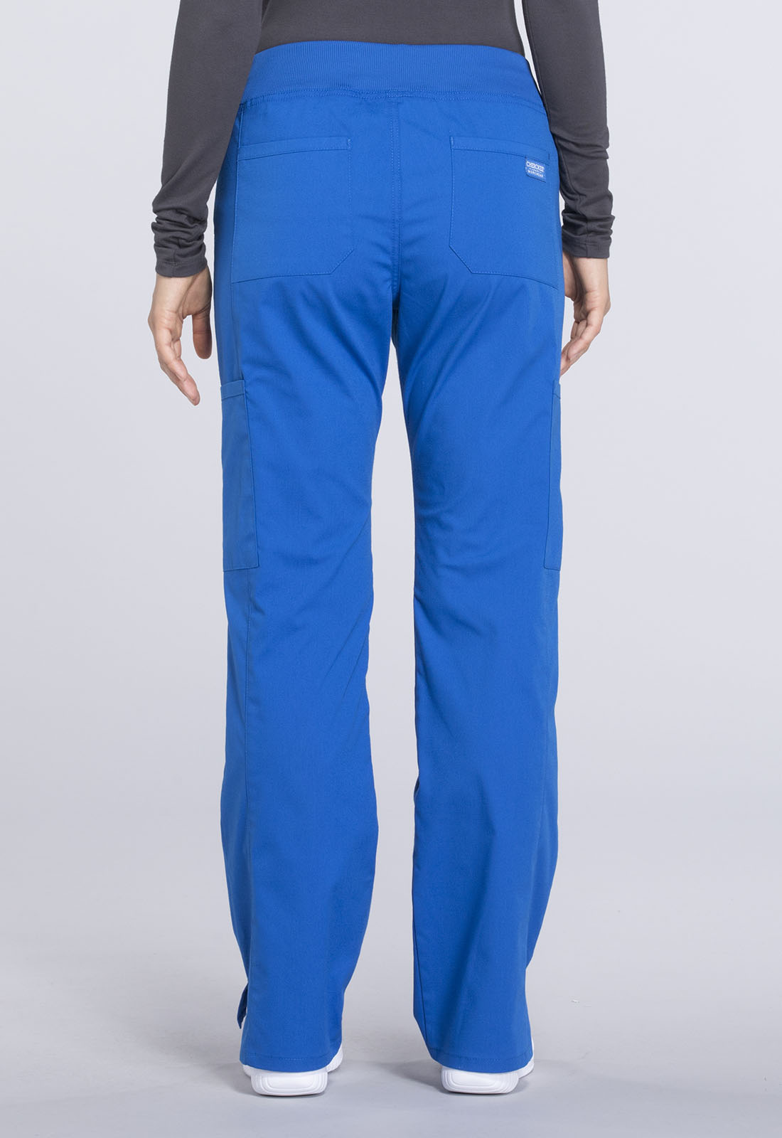Women's Mid Rise Straight Leg Pull-on Cargo Pant - Royal