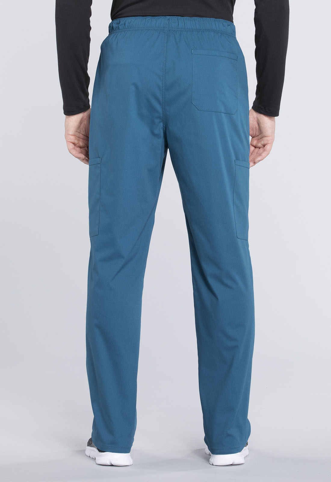 Men's Men's Tapered Leg Fly Front Cargo Pant - Caribbean Blue