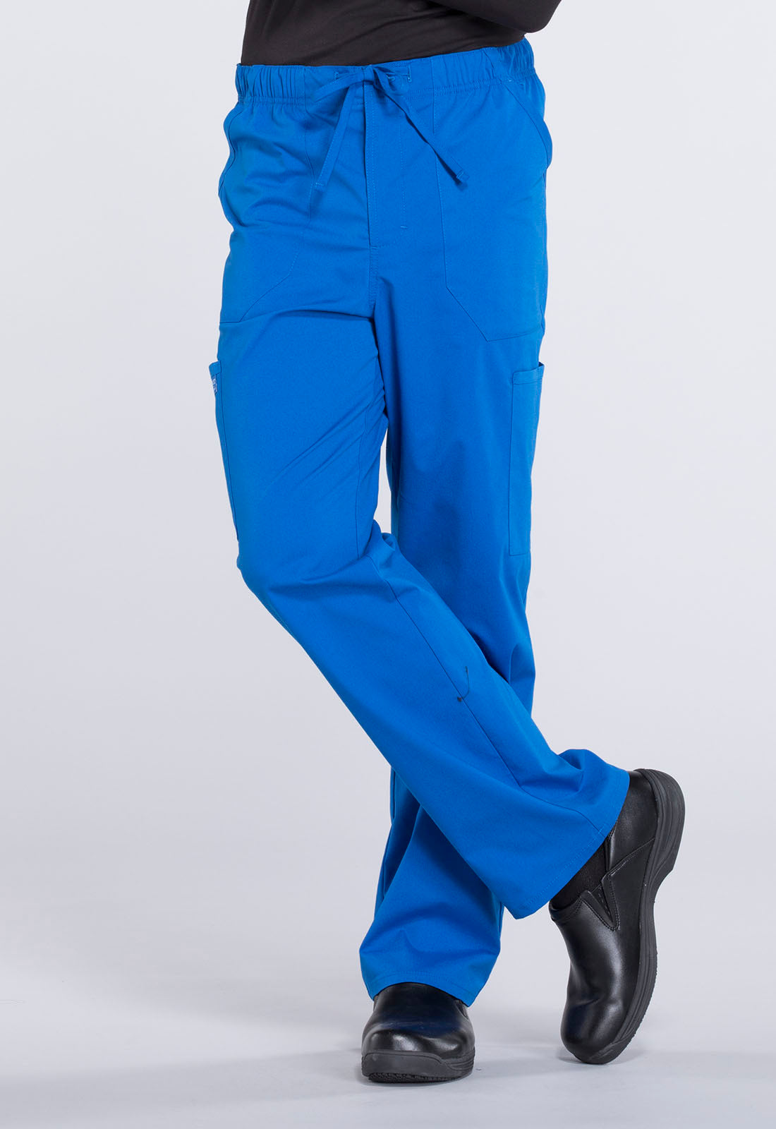 Men's Men's Tapered Leg Fly Front Cargo Pant - Royal