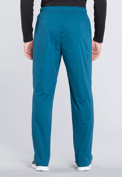 Men's Men's Tapered Leg Fly Front Cargo Pant - Caribbean Blue