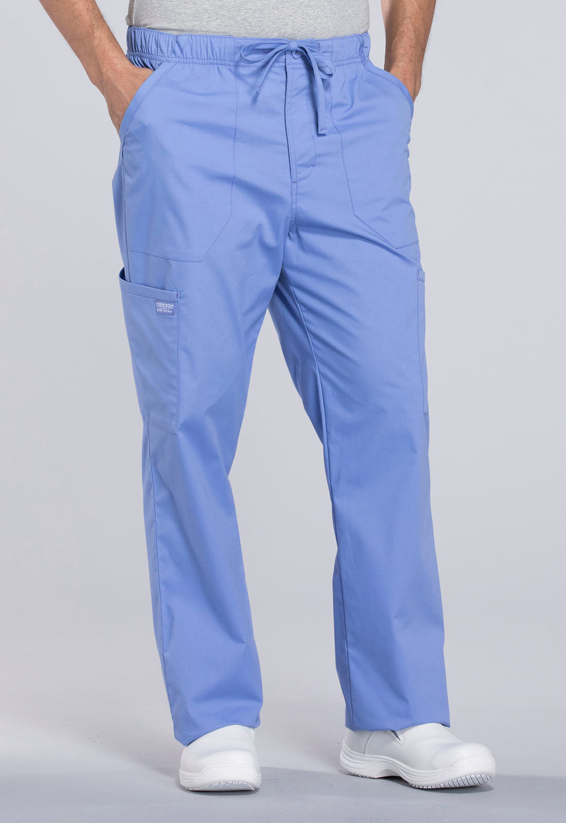 Men's Men's Tapered Leg Fly Front Cargo Pant - Ciel