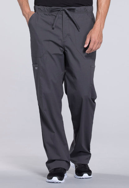 Men's Men's Tapered Leg Fly Front Cargo Pant - Pewter