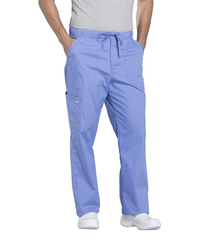 Men's Men's Tapered Leg Fly Front Cargo Pant - Ciel