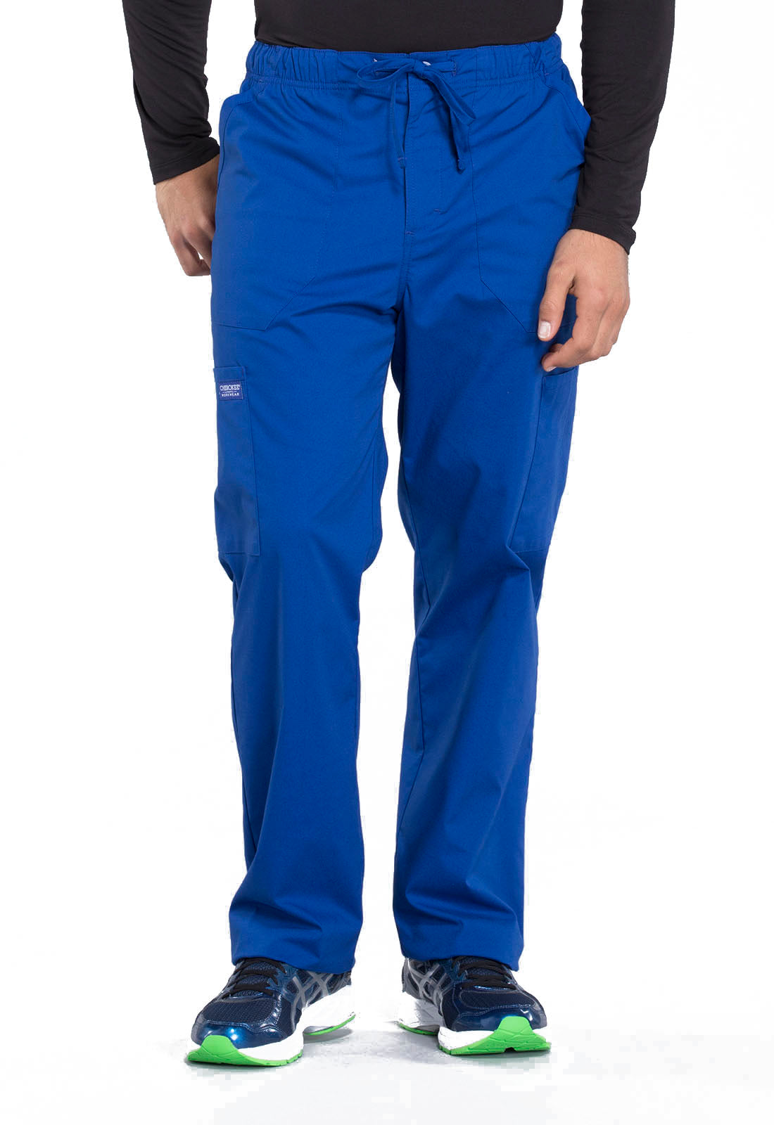 Men's Men's Tapered Leg Fly Front Cargo Pant - Galaxy Blue
