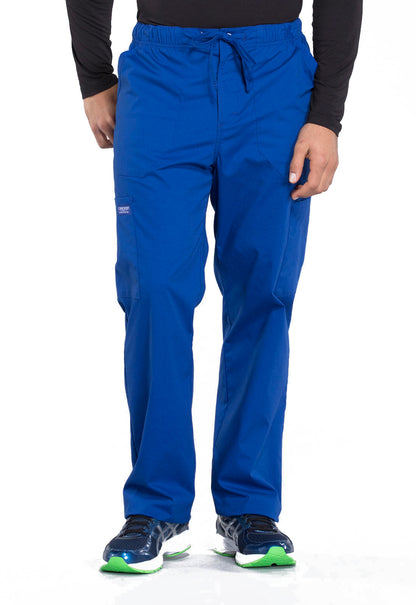 Men's Men's Tapered Leg Fly Front Cargo Pant - Galaxy Blue