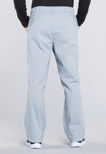 Men's Men's Tapered Leg Fly Front Cargo Pant - Grey