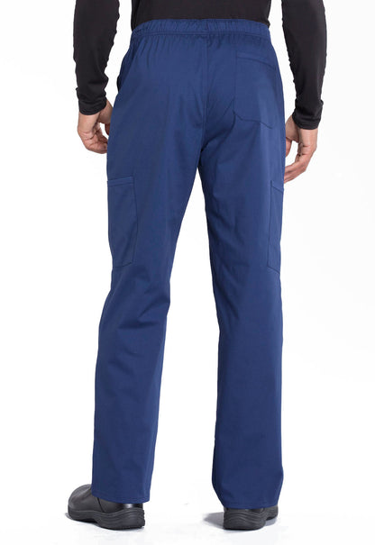 Men's Men's Tapered Leg Fly Front Cargo Pant - Navy