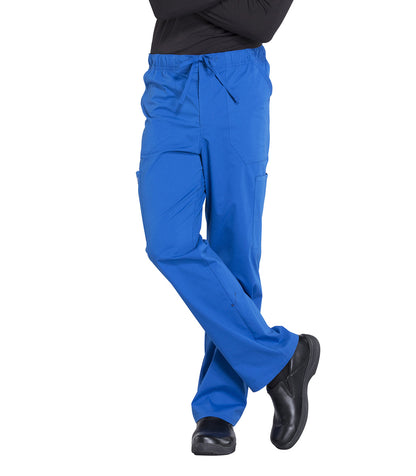 Men's Men's Tapered Leg Fly Front Cargo Pant - Royal