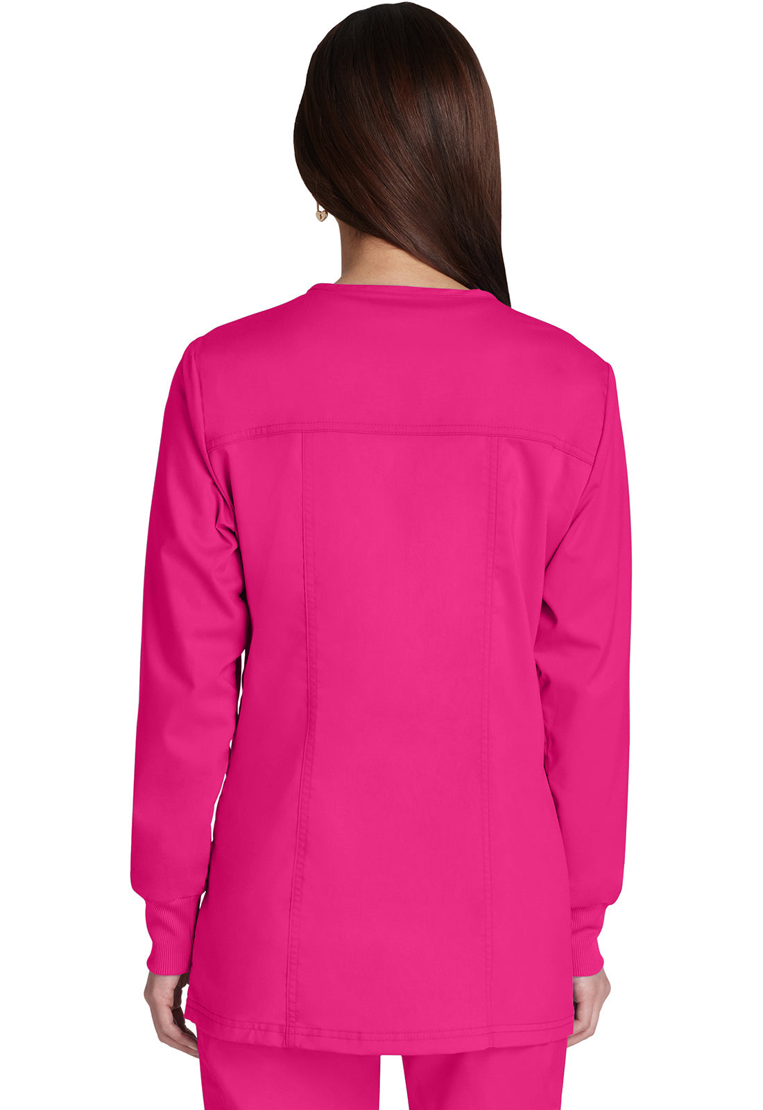 Women's Snap Front Jacket - Electric Pink