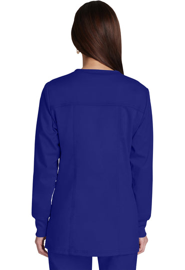 Women's Snap Front Jacket - Galaxy Blue